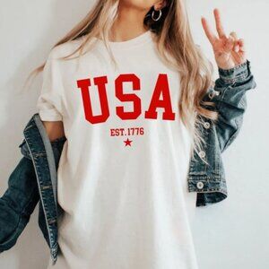 Retro USA Shirt, 4th Of July Shirt, Patriotic Shirt, Independence Day T-shirt